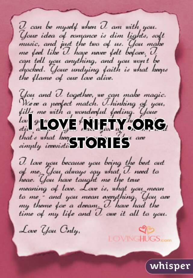 Nifty Org Stories